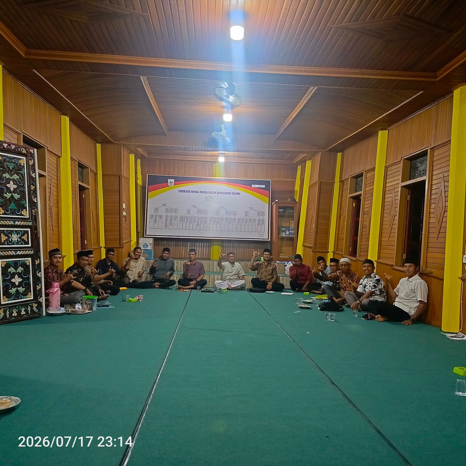KAN Talawi Gelar Pembinaan Adat Rutin, Terbuka bagi Seluruh Masyarakat yang Ingin Belajar